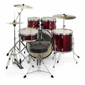 Mapex Tornado 5pc. Fusion Kit with Cymbals and Hardware - Burgundy